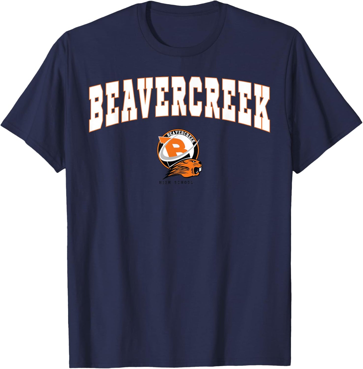 Beavercreek High School Beavers C2 T-Shirt - T-Shirt | Navy