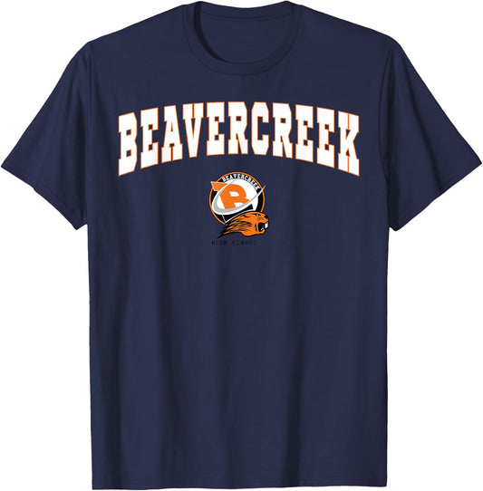 Beavercreek High School Beavers C2 T-Shirt - T-Shirt | Navy