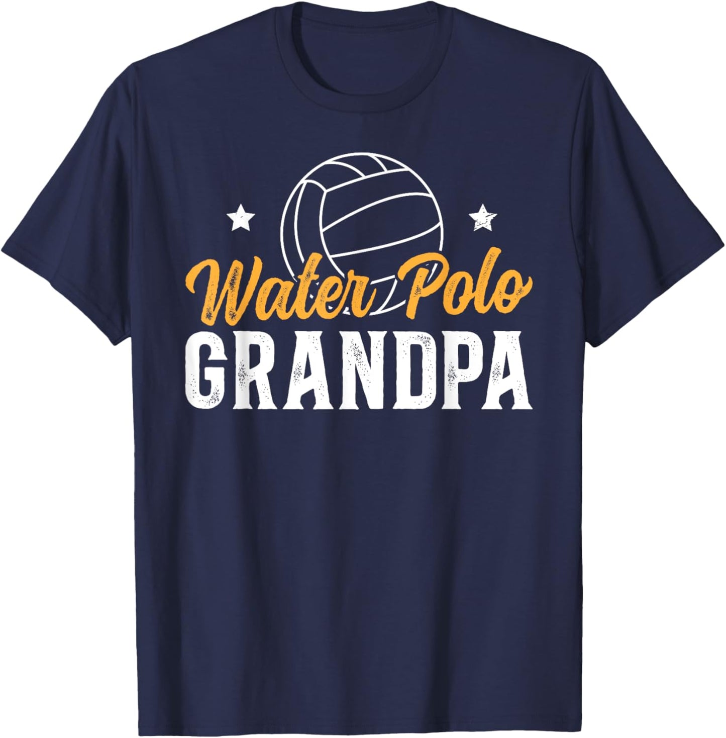 Water Polo Grandpa Of A Water Polo Player Grandfather T-Shirt - T-Shirt | Navy
