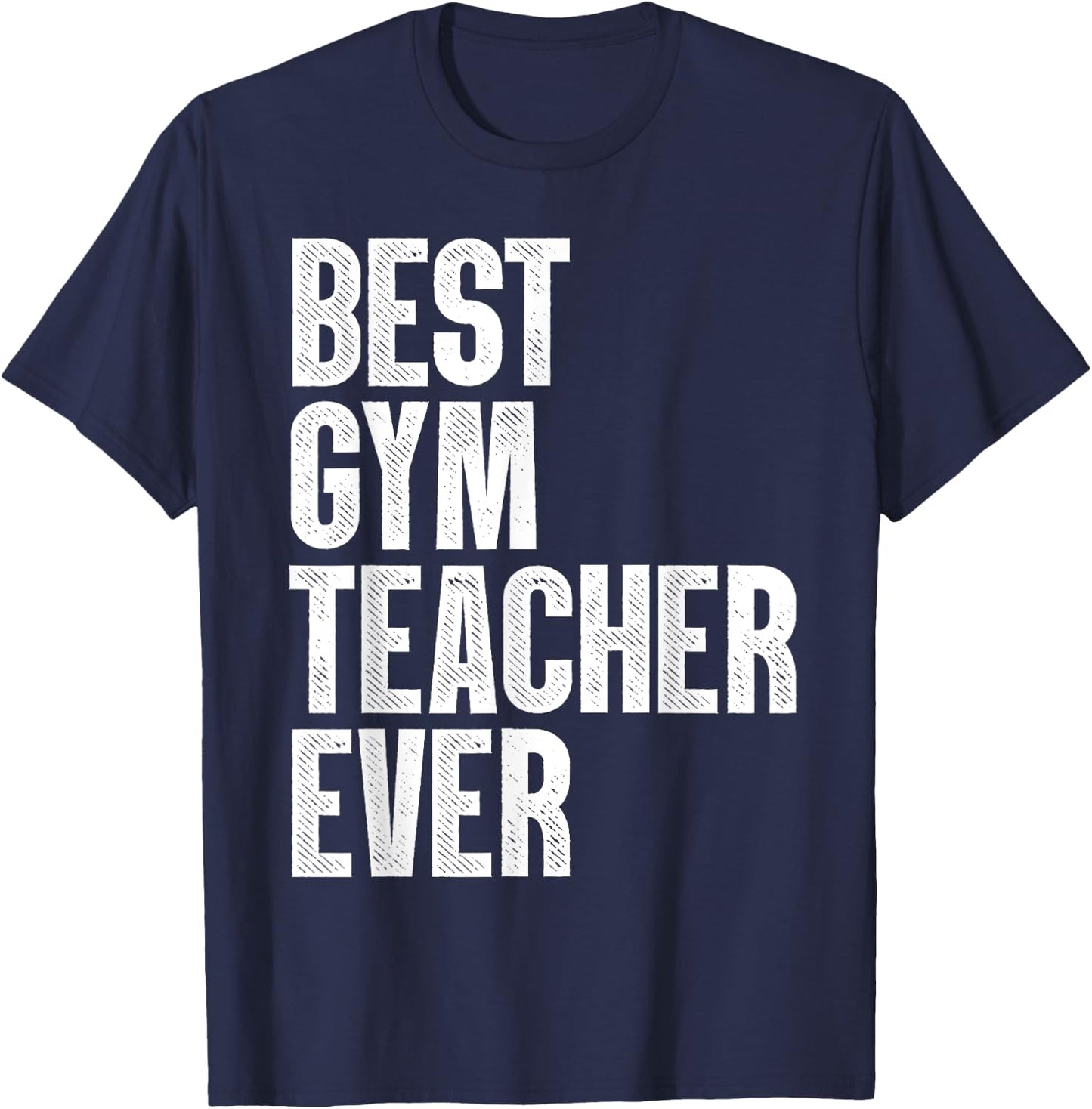 Funny Gym Teacher Art Women PE Teacher Appreciation T-Shirt - T-Shirt | Navy