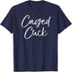 Funny Adult Humor for Husband from Wife Swinger Caged Cuck T-Shirt - T-Shirt | Navy