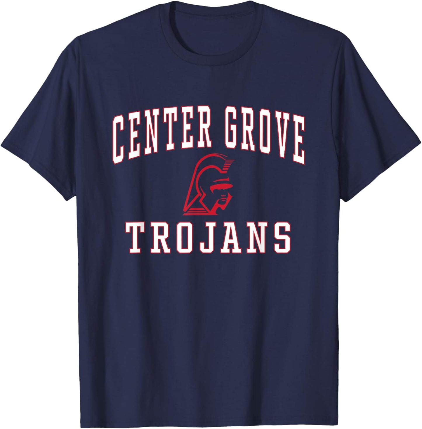 Center Grove High School Trojans C5 T-Shirt - T-Shirt | Navy
