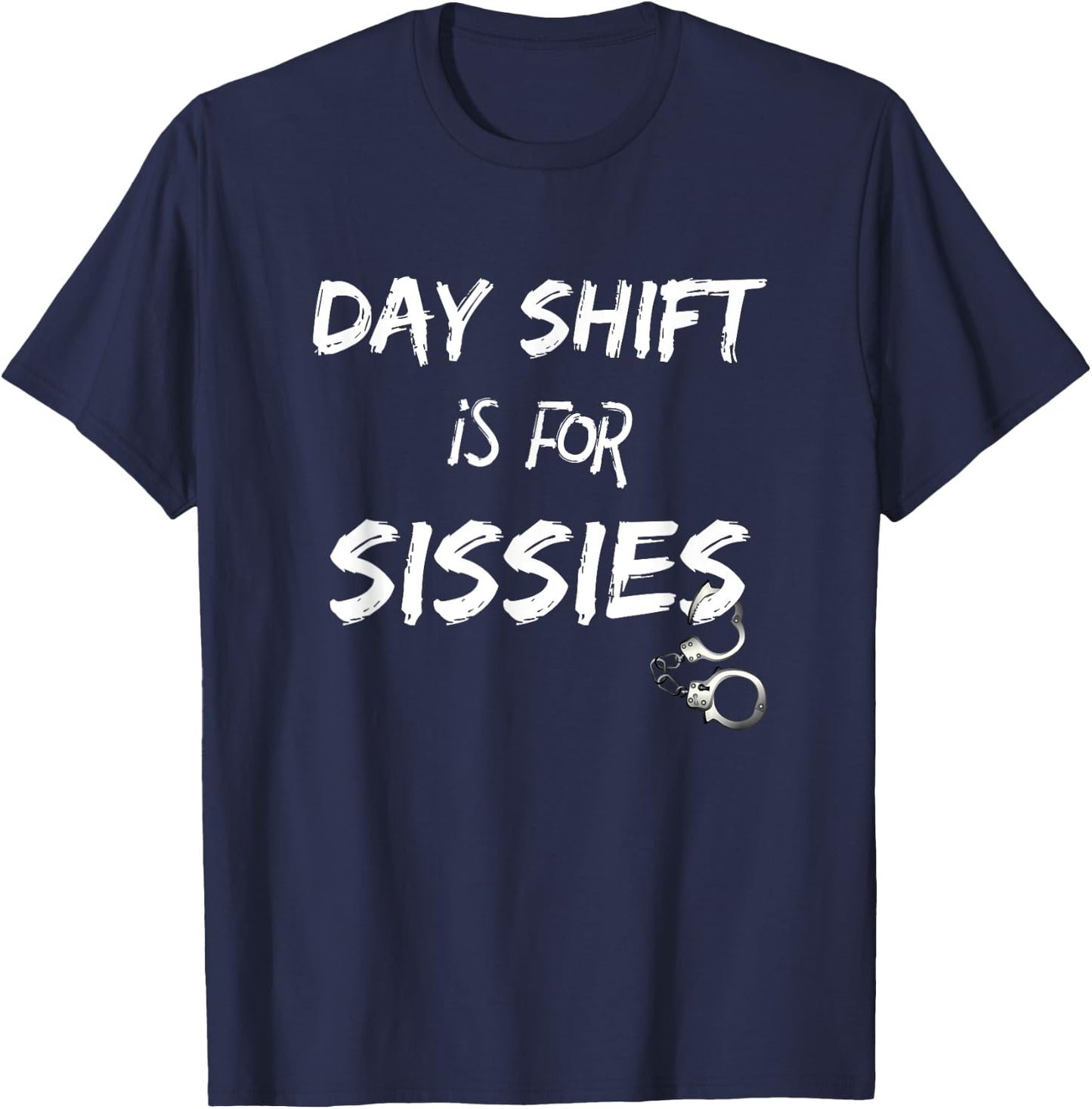 Night Shift Grave Shift Midnight Crew Police Gift T-Shirt - T-Shirt | Navy
