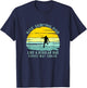 Kite Surfing Dad - Kitesurfing Lover for Father Kitesurfer T-Shirt - T-Shirt | Navy