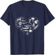 Save the Ocean - Sea and Ocean Environment Awareness Lovers T-Shirt - T-Shirt | Navy