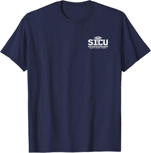SICU Registered Nurse Intensive Care Unit RN Staff T-Shirt - T-Shirt | Navy