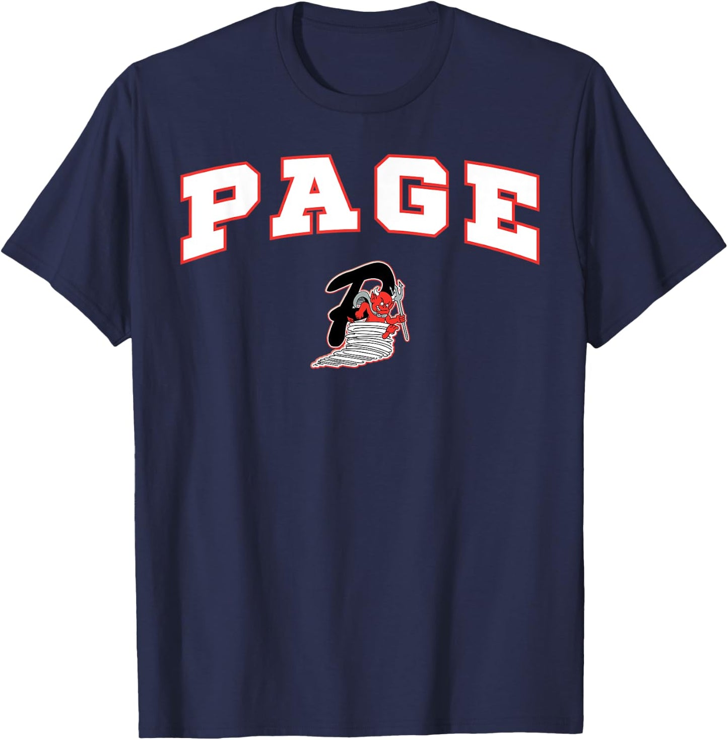 Page High School Sand Devils C2 T-Shirt - T-Shirt | Navy