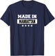 Manhattan - Made In Manhattan T-Shirt - T-Shirt | Navy