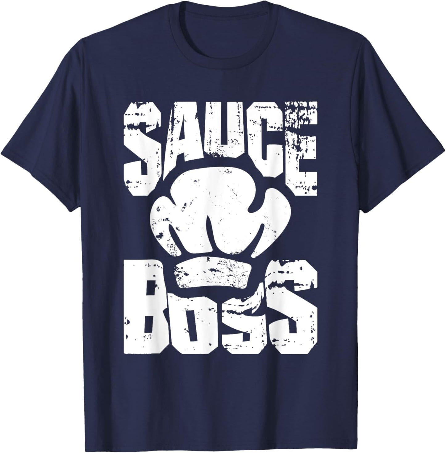 Cooking Sauce Boss Gastronomy Chef T-Shirt - T-Shirt | Navy