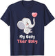 My Belly Their Baby Surrogate Mom Surrogacy IVF T-Shirt - T-Shirt | Navy