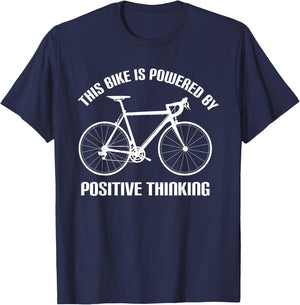 Funny Biking Bicycle Lovers Quote Bike Outfit Men Women T-Shirt - T-Shirt | Navy
