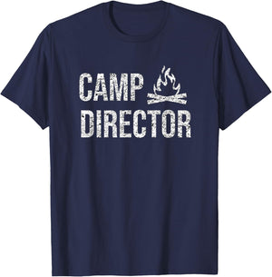 Camp Director Shirt - Camping Camper Design Gift T-Shirt - T-Shirt | Navy