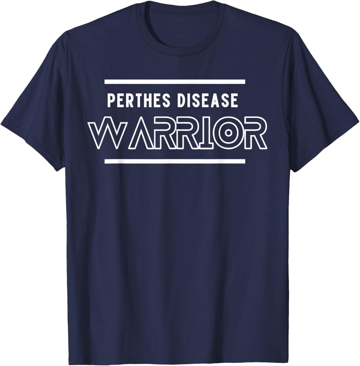 Perthes Disease Warrior T-Shirt - T-Shirt | Navy