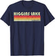 HIGGINS LAKE MICHIGAN Funny Fishing Camping Summer Gift T-Shirt - T-Shirt | Navy
