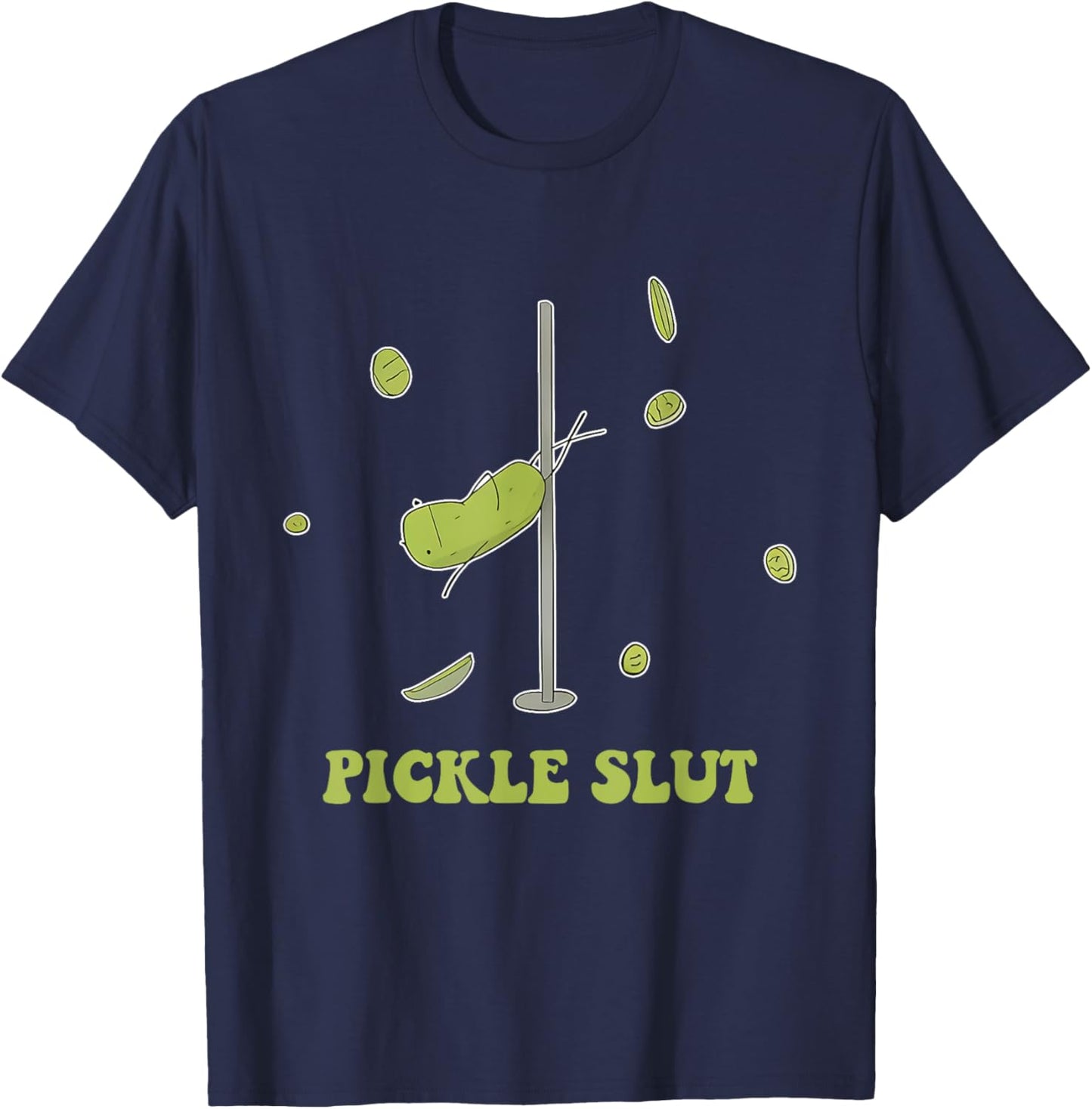 Pickle Slut Apparel T-Shirt - T-Shirt | Navy