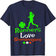 Runners Love Shenanigans - Women's St Patricks Day Road Race T-Shirt - T-Shirt | Navy