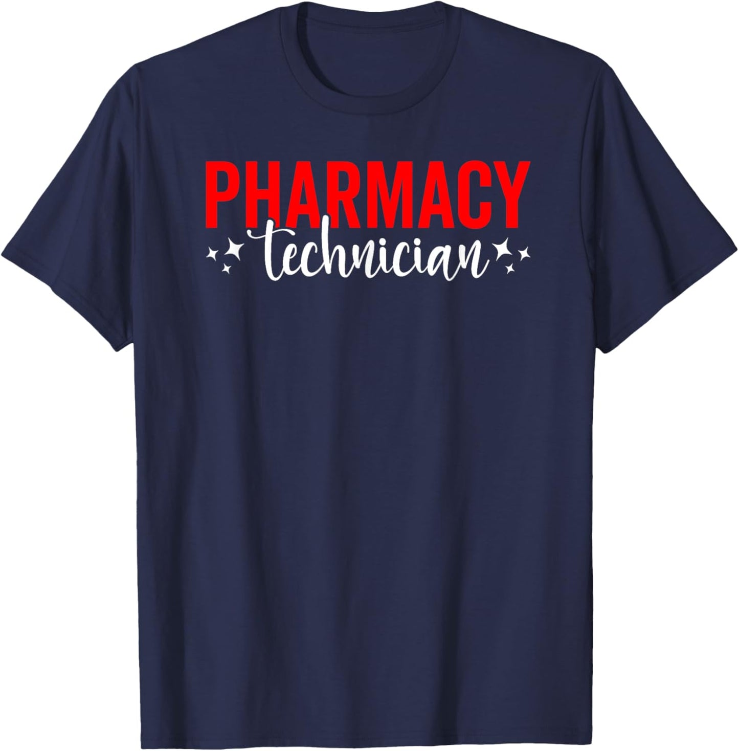 Vintage Pharmacy Technician Pharmacist Student T-Shirt - T-Shirt | Navy