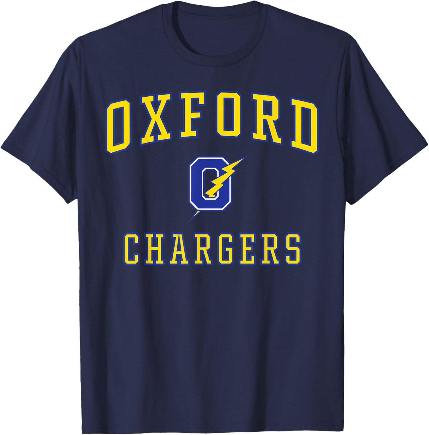 Oxford High School Chargers C1 T-Shirt - T-Shirt | Navy