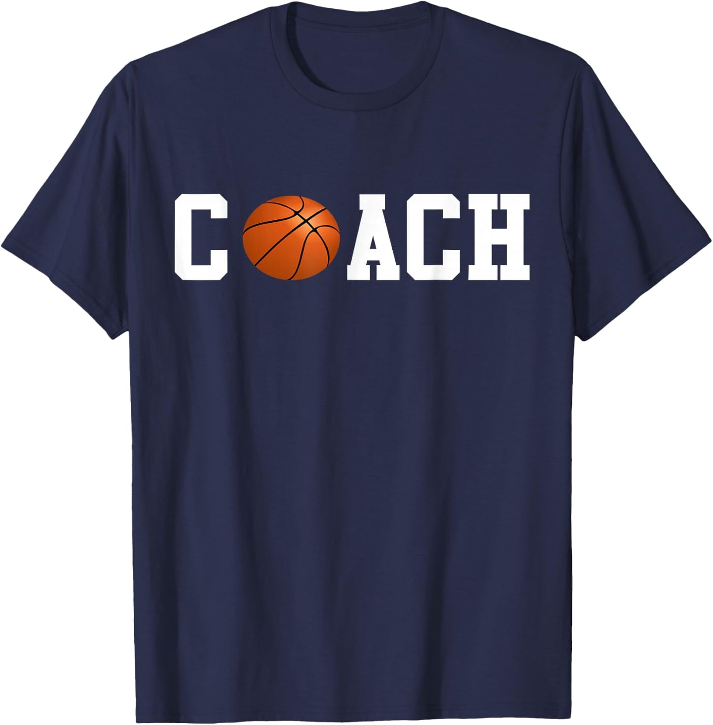 Basketball Coach T-Shirt - T-Shirt | Navy