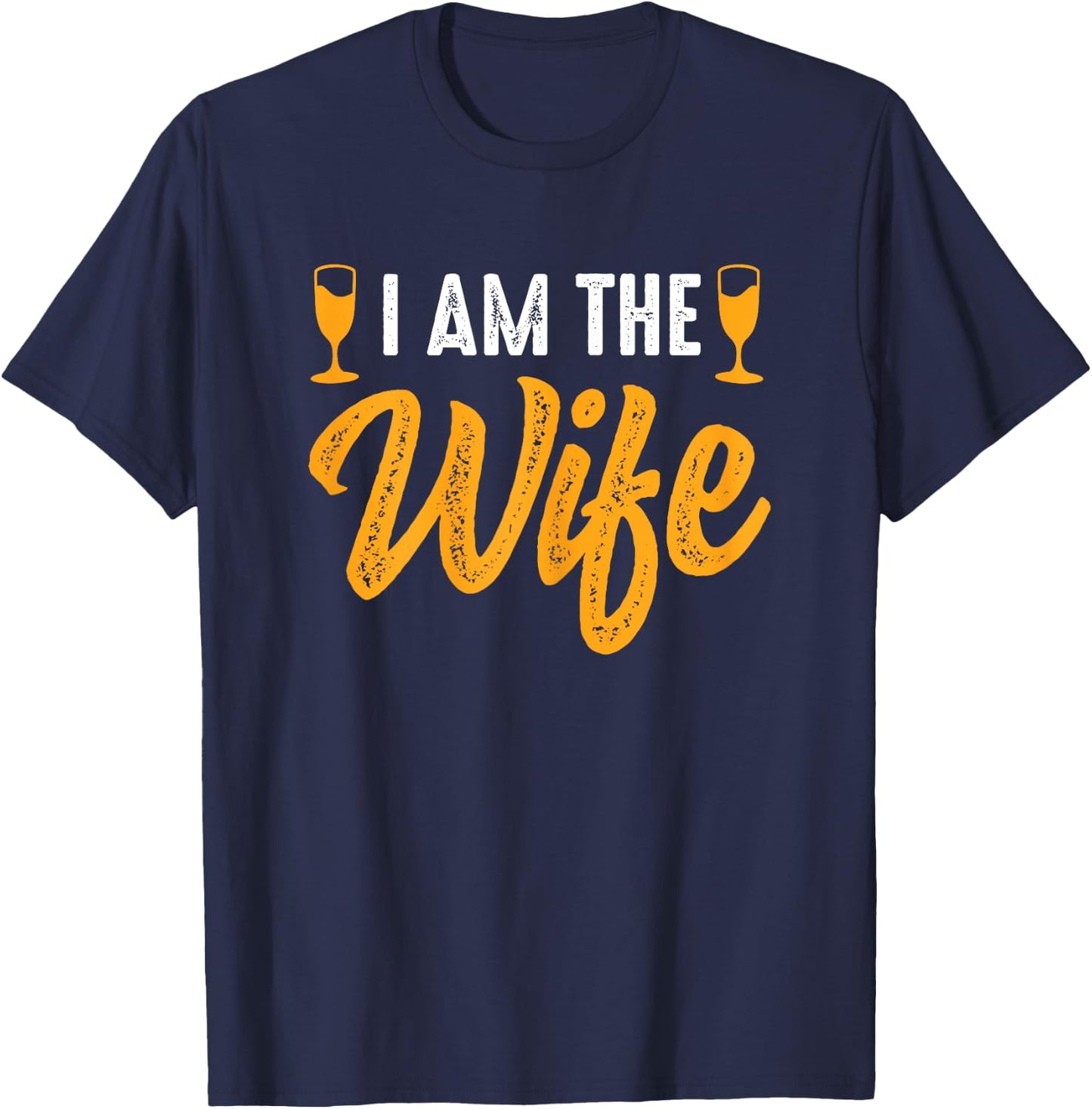 If Found Drunk Please Return To Wife Couples Funny Party T-Shirt - T-Shirt | Navy