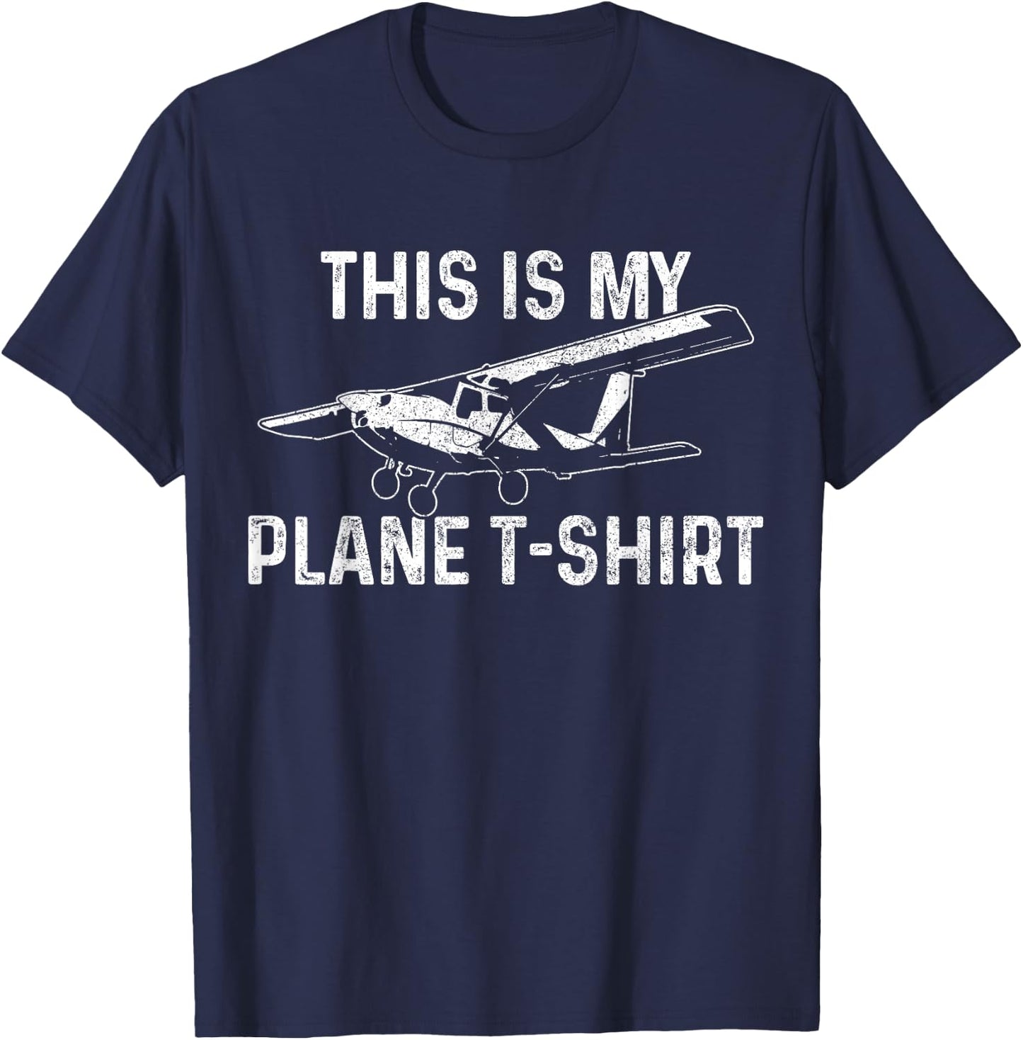 Airplane Funny - Pilot Aviation RC Model Flight Gift T-Shirt - T-Shirt | Navy