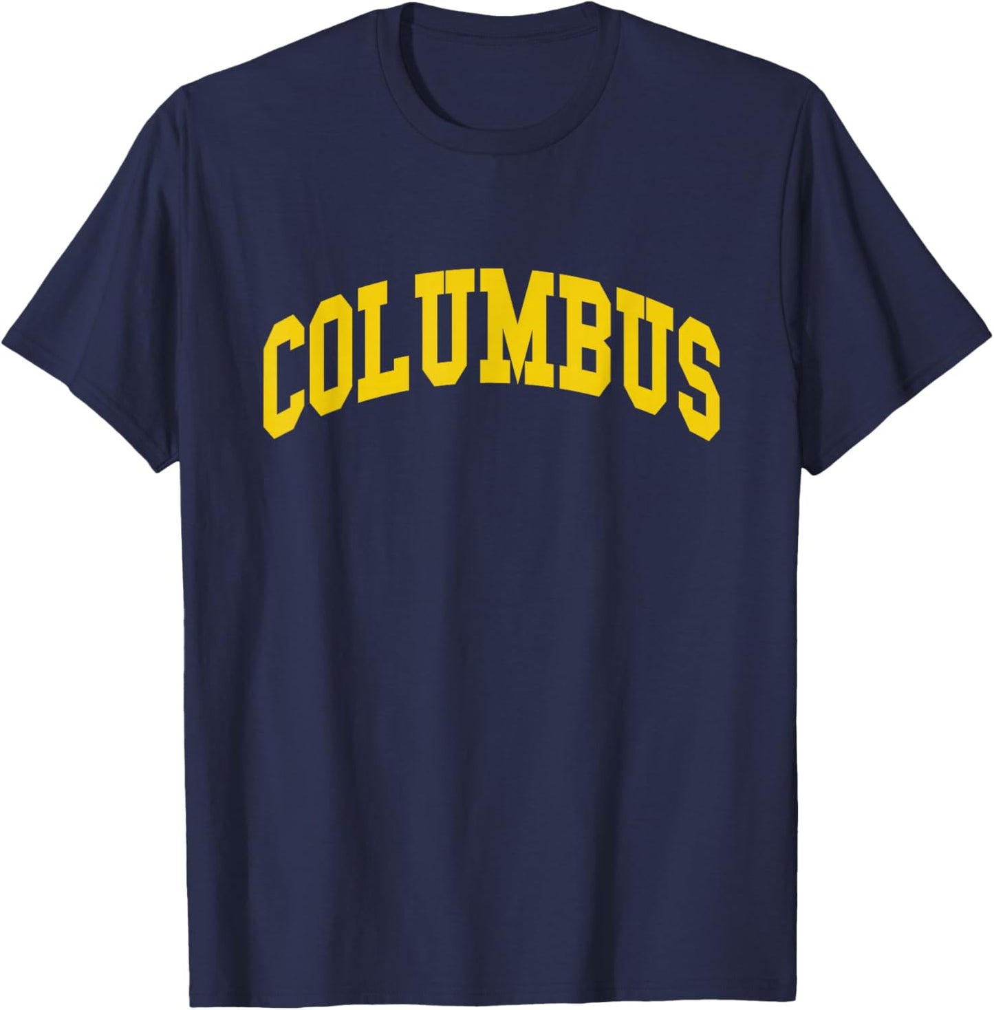 Columbus - Throwback Design - Classic T-Shirt - T-Shirt | Navy