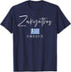 Greece Flag Vacation - Island Zakynthos T-Shirt - T-Shirt | Navy