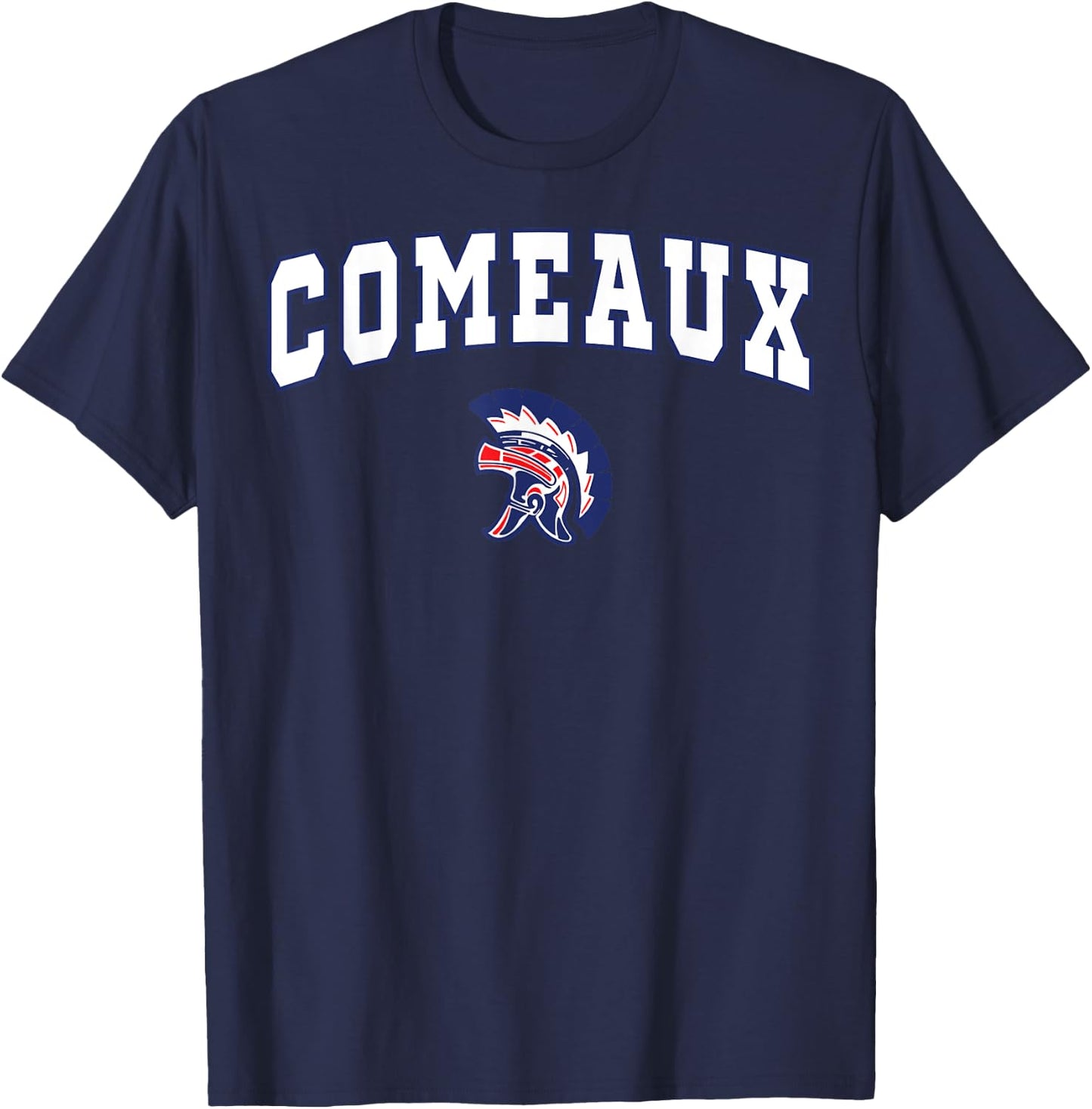 Comeaux High School Spartans C2 T-Shirt - T-Shirt | Navy