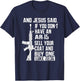 Sell Your Coat And Buy An AR-15 Funny Jesus Pro Gun T-Shirt - T-Shirt | Navy