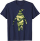 Military Penguin Camo Men Print US Bird Animal Veteran Gift T-Shirt - T-Shirt | Navy