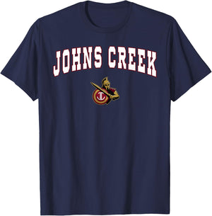 Johns Creek High School Gladiators T-Shirt - T-Shirt | Navy