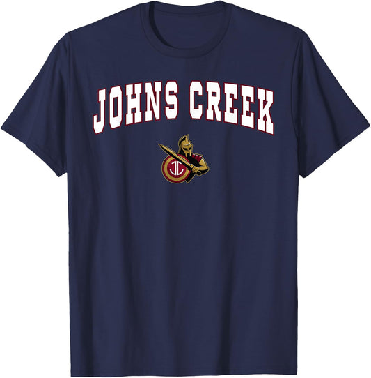 Johns Creek High School Gladiators T-Shirt - T-Shirt | Navy