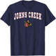 Johns Creek High School Gladiators T-Shirt - T-Shirt | Navy