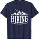 Hiking Lover Retirement Plan For Hiker Backpacker Gift T-Shirt - T-Shirt | Navy