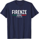 Retro Firenze Italia Florence Italy Boys & Girls Souvenir T-Shirt - T-Shirt | Navy