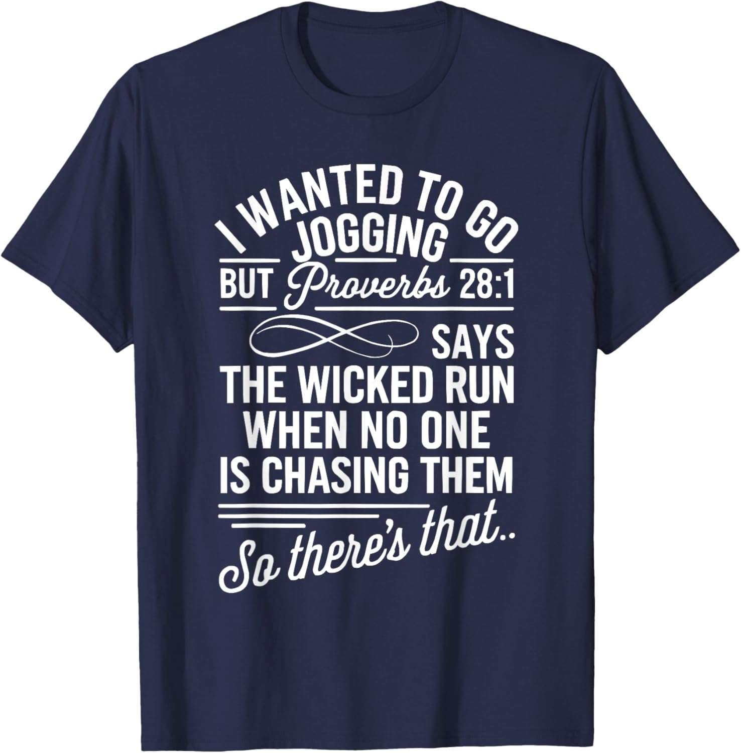 Funny Jesus Christ Religious Christian Believer Christianity T-Shirt - T-Shirt | Navy