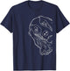 Funny Dog English Cocker Spaniel Men Women Kids T-Shirt - T-Shirt | Navy