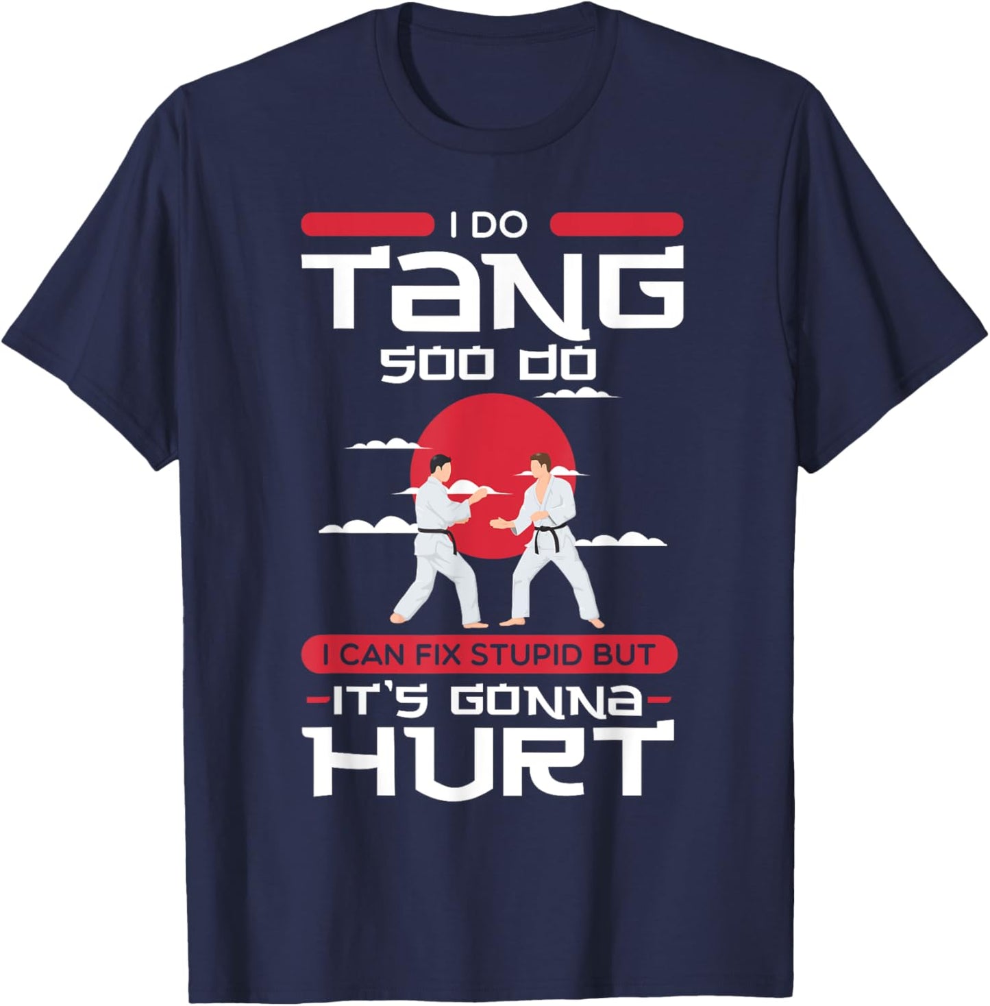 Tang Soo Do Instructor Martial Artist Korean Karate Master T-Shirt - T-Shirt | Navy