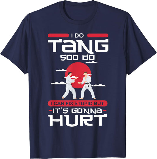 Tang Soo Do Instructor Martial Artist Korean Karate Master T-Shirt - T-Shirt | Navy