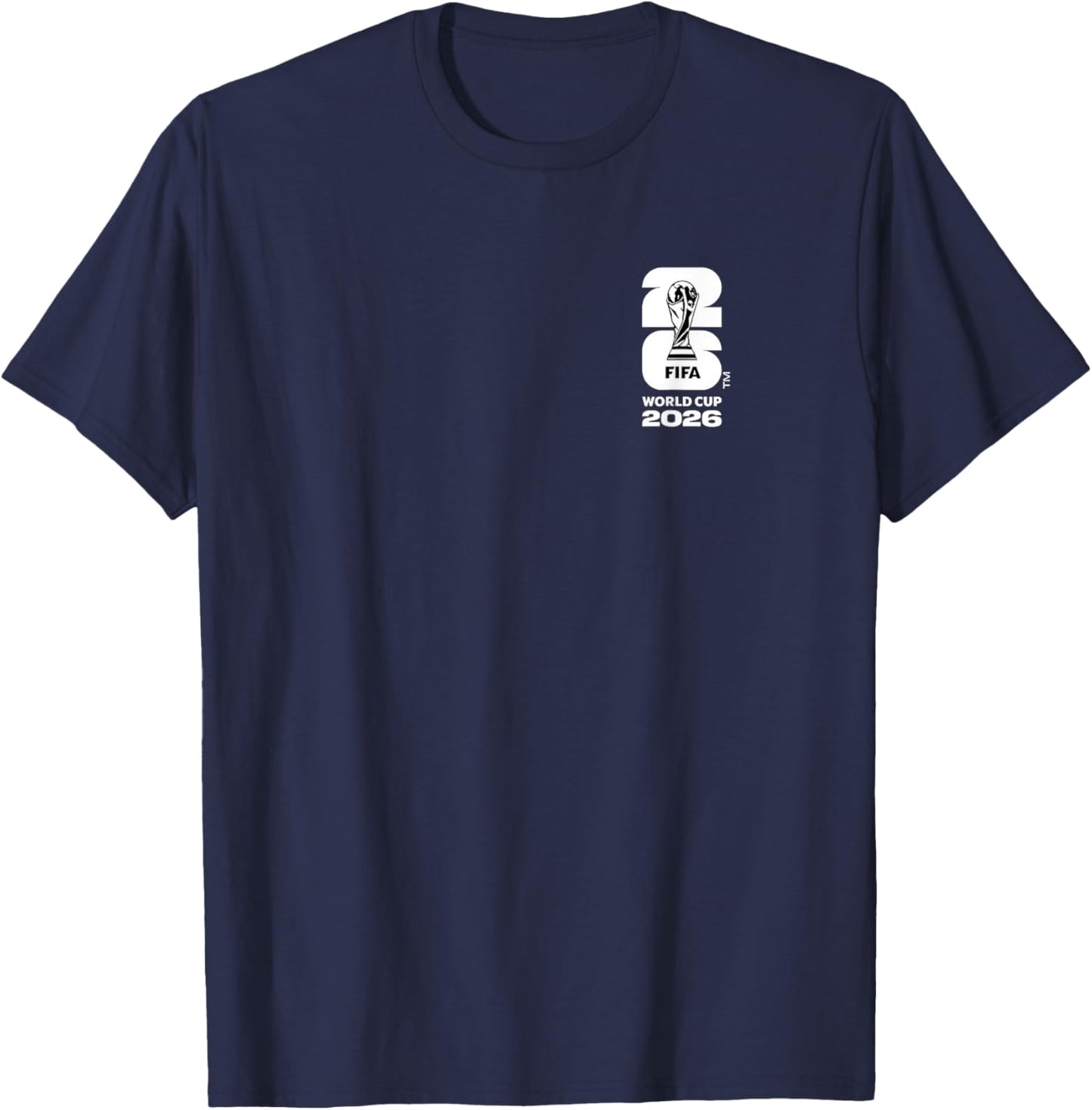 FIFA World CUP26 Uruguay Country Ball T-Shirt - T-Shirt | Navy