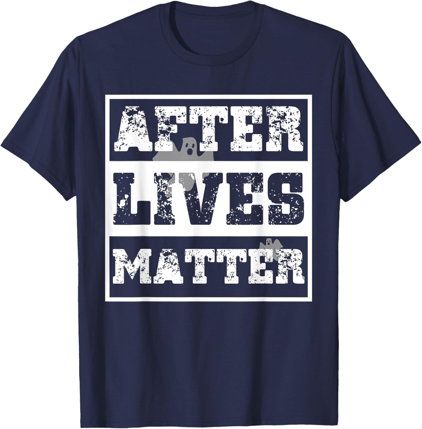 Ghost Hunting Paranormal Investigator Funny Ghost Hunter T-Shirt - T-Shirt | Navy