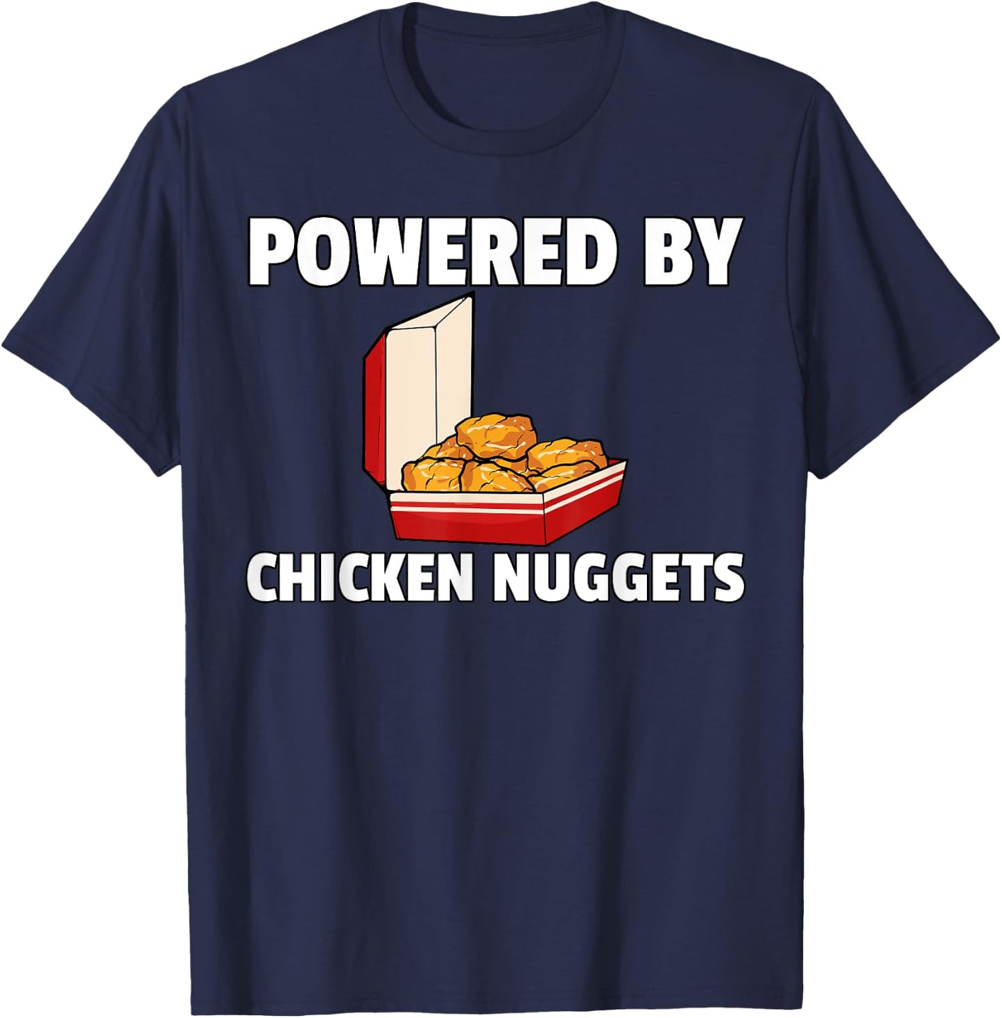 Chicken Nugget Funny Chicken Nuggs T-Shirt - T-Shirt | Navy