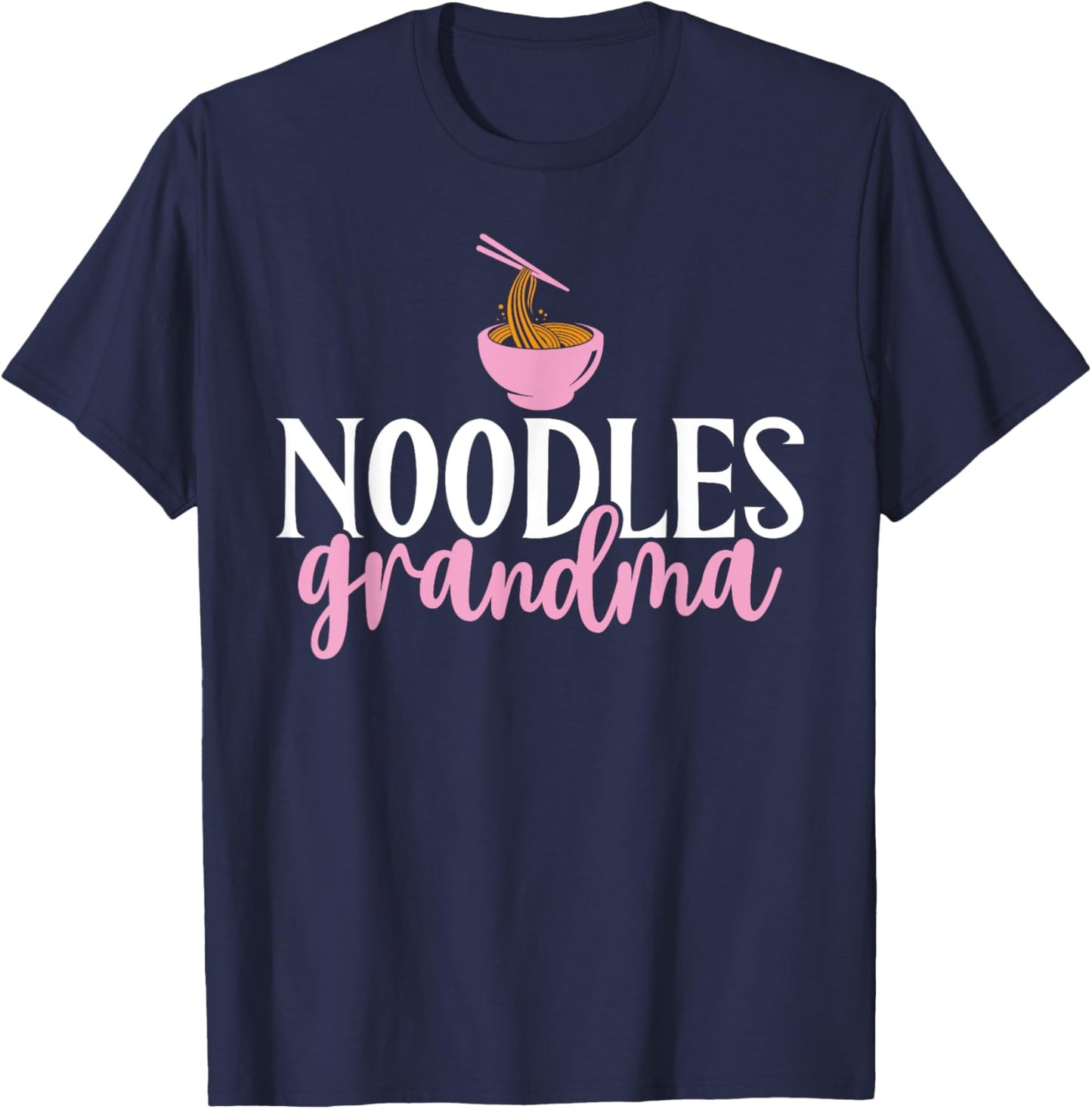 Noodles Grandma T-Shirt - T-Shirt | Navy