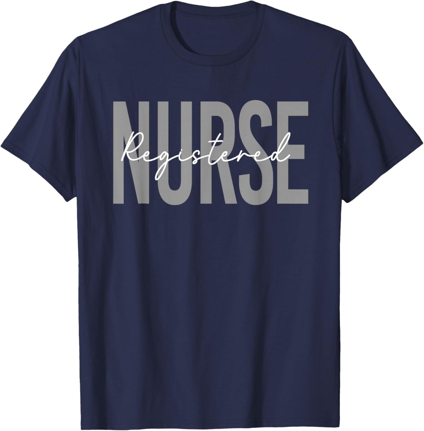 Women Registered Nurse - RN Nursing Nurse Day & Nurse Week T-Shirt - T-Shirt | Navy