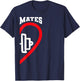 Swole Mates Cute Workout Matching Couples Valentine Day Gym T-Shirt - T-Shirt | Navy