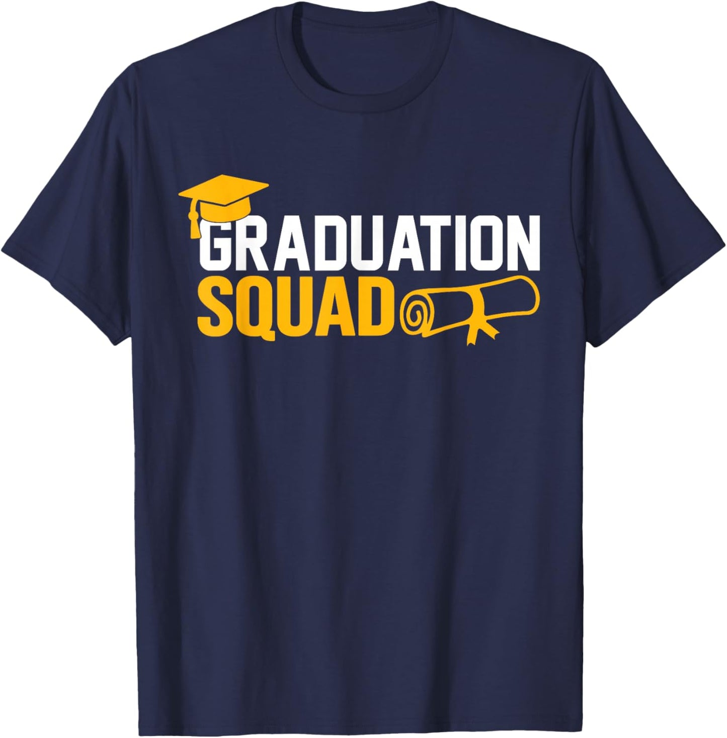 Graduation Squad Class Of 2026 Graduation T-Shirt - T-Shirt | Navy