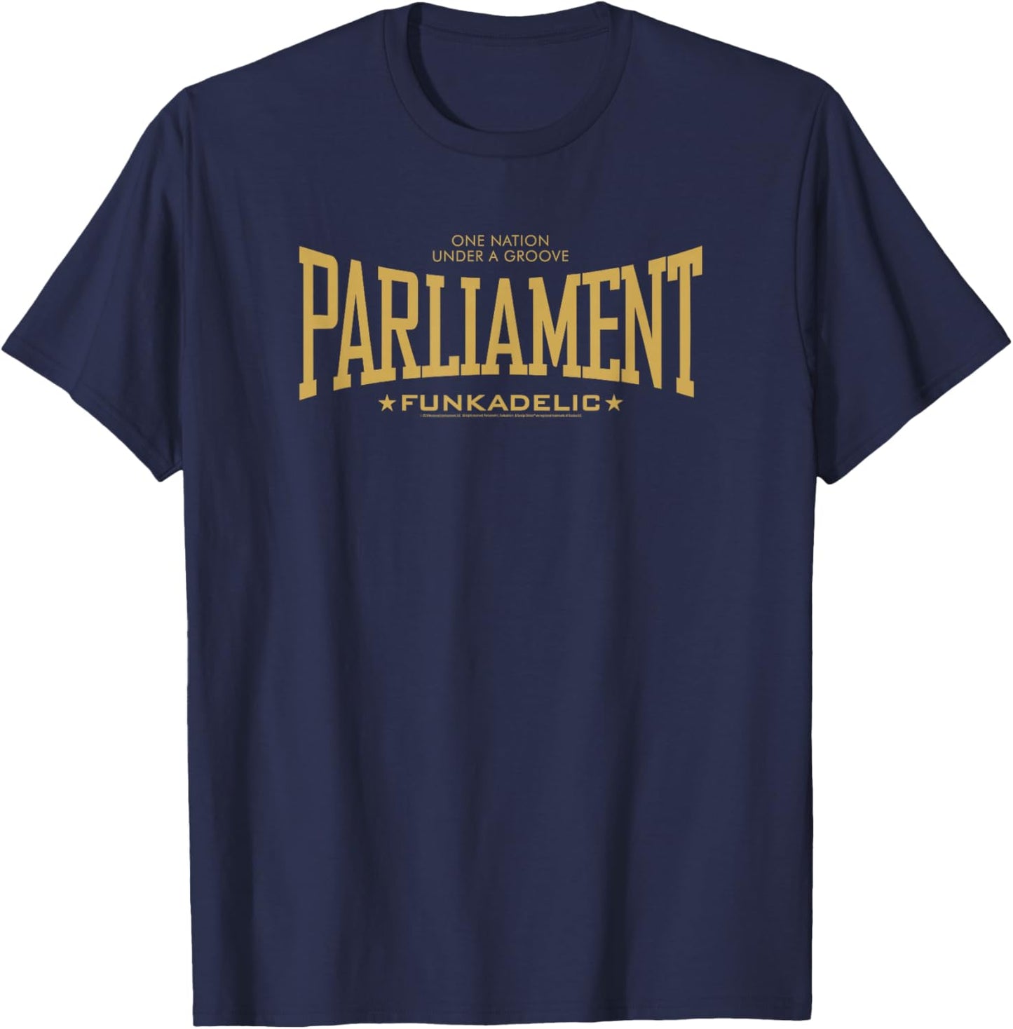 George Clinton Parliament Funkadelic Everlasting PFunk Logo T-Shirt - T-Shirt | Navy