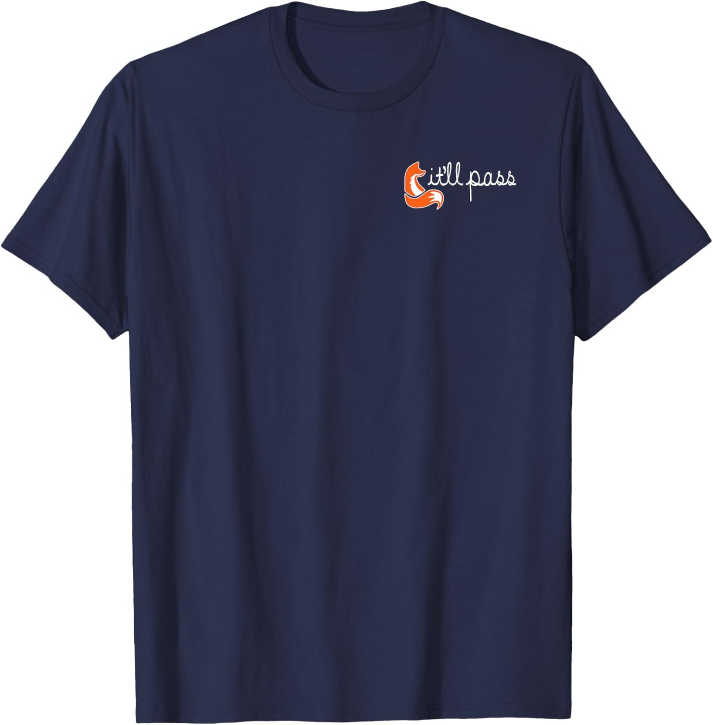 It will pass by Fox T-Shirt - T-Shirt | Navy