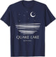 Quake Lake Montana T-Shirt - T-Shirt | Navy