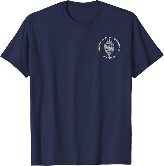 Russian FSB Spetsnaz Special Forces Alpha T-Shirt - T-Shirt | Navy